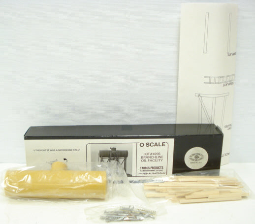 Taurus 4205 O Scale Branchline Oil Factory Kit-Unassem