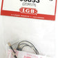 LGB 65853 G Scale Smoke Stack Insert 5 Volt With Smoke Generator