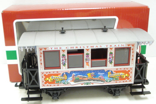 LGB 33077 G Scale The Christmas Train Passenger Car EX/Box