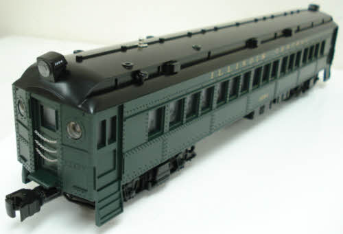 Lionel 6-18347 O Gauge Illinois Central MU Powered Commuter Car Set #1204/1205 LN/Box