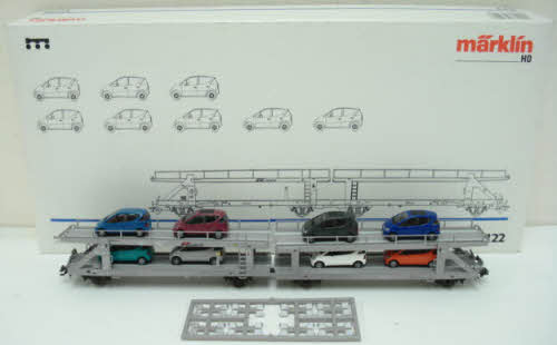 Marklin 47122 Double Auto Transport Car w/Cars LN/Box