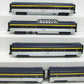 MTH 20-65063 O Chesapeake & Ohio 70' Streamlined Passenger Car Set (Set of 5) LN/Box