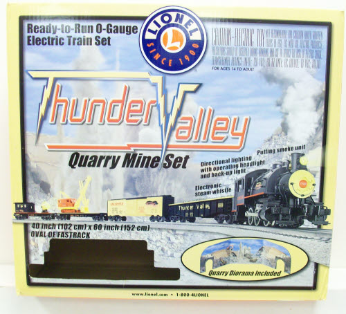 Lionel 6-30124 Thunder Valley O Gauge Steam Freight Train Set