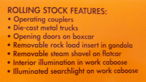 Lionel 6-30124 Thunder Valley O Gauge Steam Freight Train Set