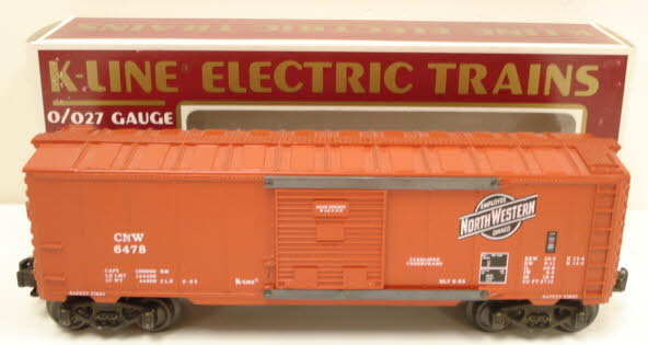K-Line K6478 O Gauge Chicago & North Western Classic Boxcar EX/Box
