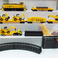 K-Line K-1305 Trackside Construction Co. O Gauge Diesel Freight Train Set EX/Box