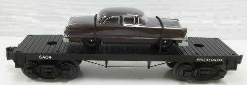 Lionel 6-39479 O PWC Flatcar with Brown Auto #6404