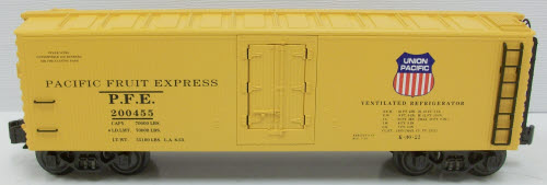 K-Line K642-21131 O Gauge Union Pacific PFE Wood-Sided Reefer #200455 LN/Box