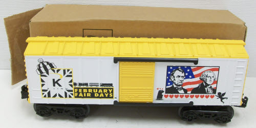 K-Line K-515801 O Gauge February Fair Days Boxcar MT/Box