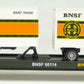 MTH 20-90010B O BNSF Flatcar w/ 20' Trailers LN/Box