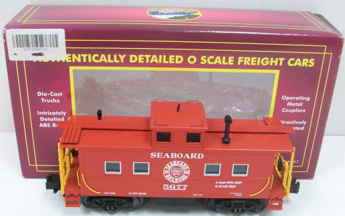 MTH 20-91059 O Gauge Seaboard Center Cupola Caboose #5677 LN/Box
