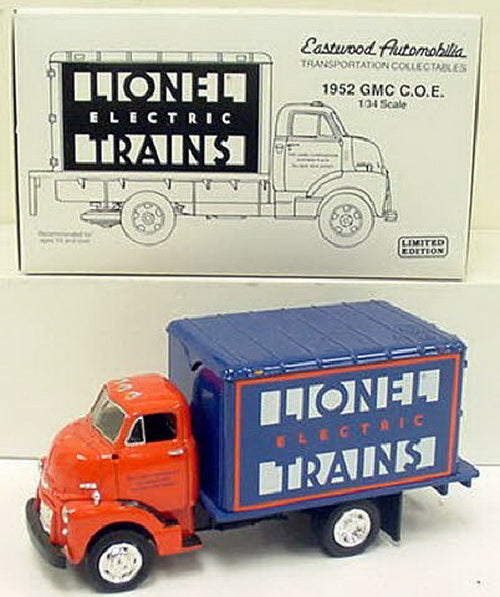 First Gear 19-0108 1:34 Scale 1952 GMC C.O.E Eastwood Automobilia Lionel Truck LN/Box