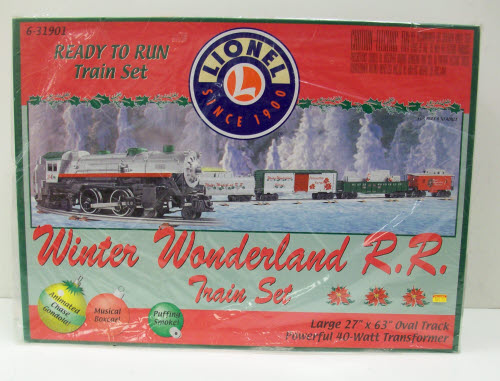 Lionel 6-31901 Winter Wonderland O Gauge Steam Train Set NIB