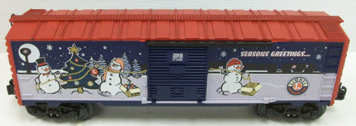 Lionel 6-29946 O Gauge 2007 LRRC Christmas Boxcar LN/Box