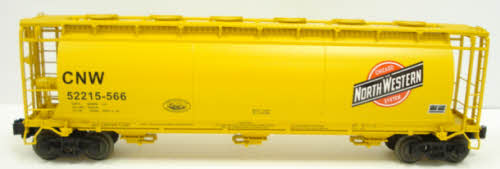 Lionel 6-52215-566 O Gauge Chicago & North Western Cylindrical Yellow Hopper LN/Box