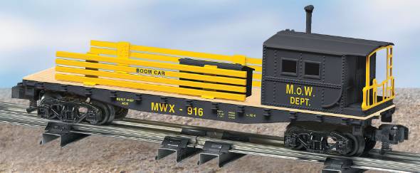 American Flyer 6-48740 S Gauge Maintenance of Way Boom Car #916 LN/Box
