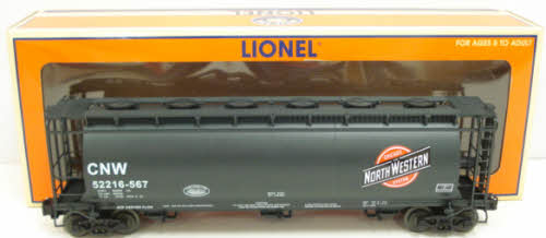 Lionel 6-52216-567 O Chicago & North Western Cylindrical Green Hopper LN/Box