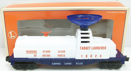 Lionel 6-19824 O Gauge U.S. Army Operating Target Launching Car LN/Box