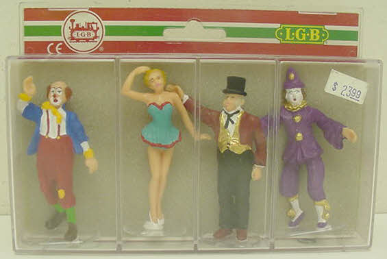 LGB 52410 G Gauge Circus Figures (Bag of 4)