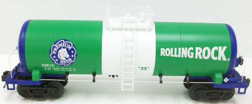MTH 20-96182 O Rolling Rock Tank Car #33615