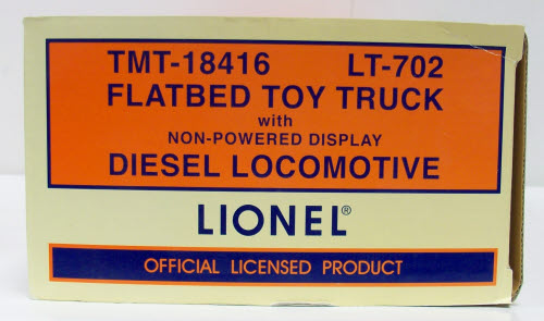 TMT 18416 Flatbed Truck With Non-Powered Diesel Locomotive
