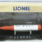 Lionel 6-39457 O Gauge PWC Flatcar w/ US Navy Rocket #6175