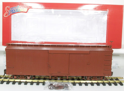 Spectrum 88099 1:20.3 Scale Unlettered Boxcar - Metal Wheels