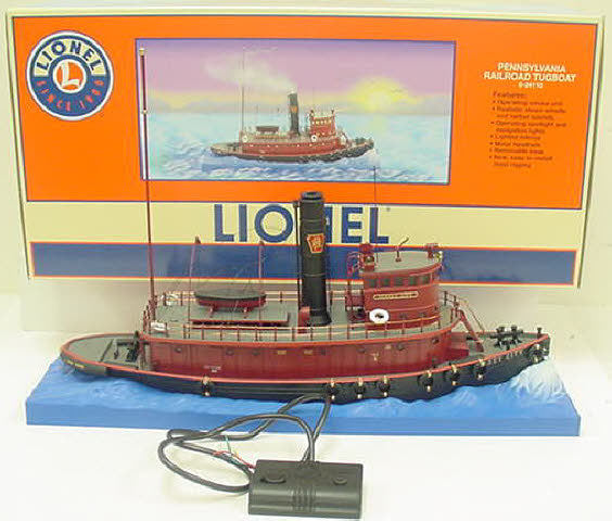 Lionel 6-24110 O Gauge Pennsylvania Tug Boat LN/Box