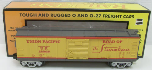 MTH 30-74073 O Gauge Union Pacific Boxcar #186028 LN/Box