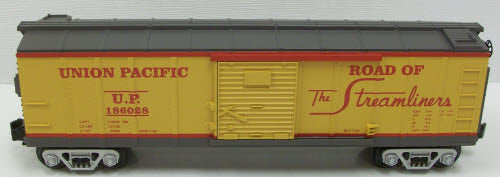 MTH 30-74073 O Gauge Union Pacific Boxcar #186028 LN/Box