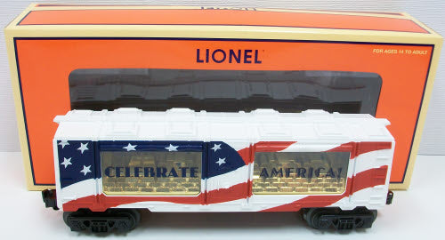 Lionel 6-52508 O Gauge TCA Desert Division 2009 Convention US Flag Mint Car LN/Box