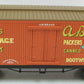 MTH 30-7861 O Scale A. Booth & Co. 34' 19th Century Reefer #395 LN/Box