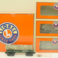 Lionel 6-29449 O Gauge Weyerhauser Skeleton Car Set LN/Box