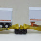 American Flyer 6-48493 S Scale Southern Pacific T.T.U.X Flatcar With Trailers LN/Box