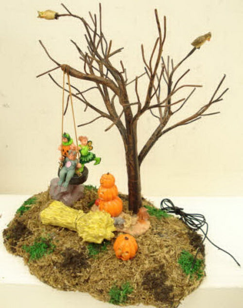 K-Line K42447 O Halloween Haunted Tree Swing Accessory