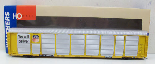 Walthers 932-4860 HO Union Pacific/TTX 89' Thrall Tri-Level Auto Carrier #900342