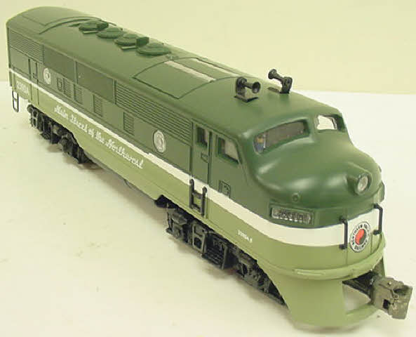 Lionel 6-18147 O Gauge Northern Pacific F3 AB Diesel Locomotive Set #2390A/2390C LN/Box