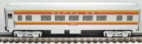 Lionel 6-29093 O Gauge Santa Fe Streamlined Coach Car #3153 LN/Box