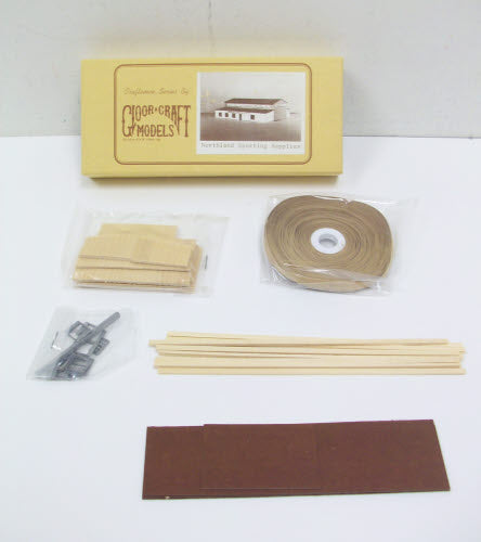 Gloor Craft 208 N Scale Northland Sporting Supply Kit