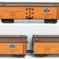 Lionel 6-11657 O Gauge Pacific Fruit Express Woodsided Refrigerator (Set of 3)