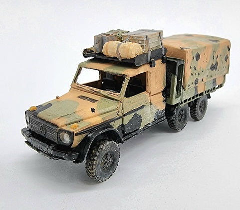 Trident Miniatures 87277 HO Australian Army Mercedes-Benz 6x6 Truck Resin Kit