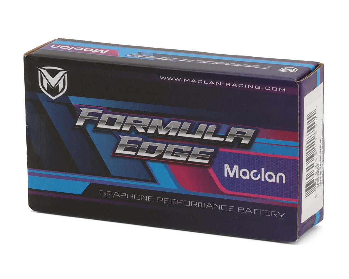 Maclan Racing MCL6057 7.4V/4600mAh Formula Edge 2S 160C Shorty LiPo Battery