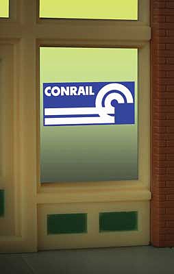 Miller Engineering 9105 HO/O Conrail Window Sign