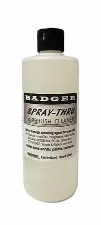 Badger STC-004 Spray Thru Airbrush Cleaner - 4 oz. Bottle