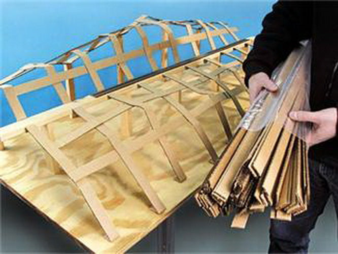 Micro-Mark 83081 Corrugated Scenery Strips