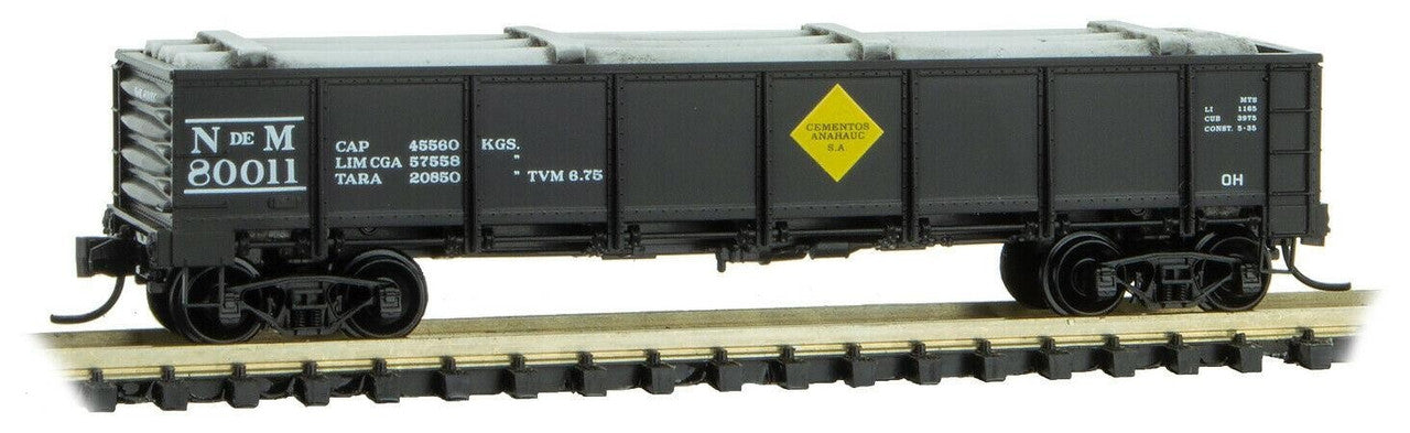 Micro-Trains 08300130 N NdeM 40' Drop Bottom Gondola with Load #80011 ...