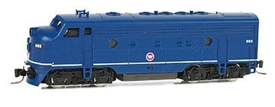 Micro-Trains 98001260 Z Missouri Pacific EMD F7-A Powered Diesel Locomotive #833