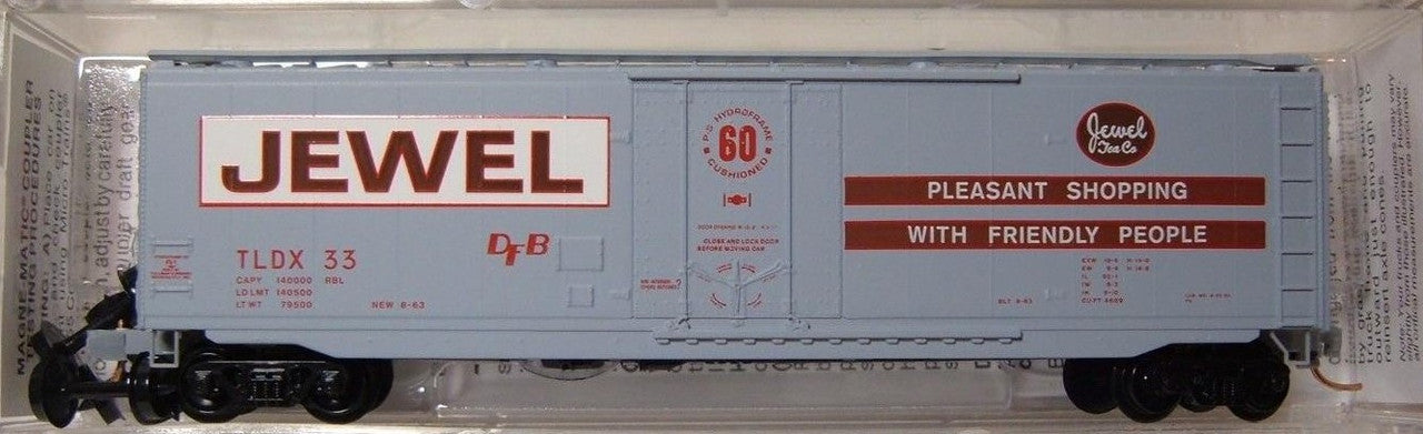 Micro-Trains 03200440 N Jewel Tea Company 50' Standard Plug Door Boxcar #33