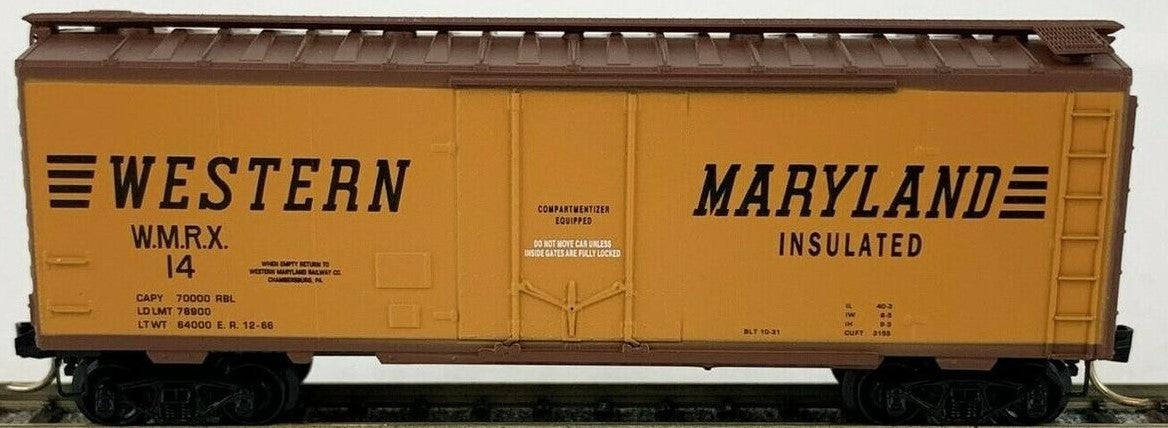 Micro-Trains 02100240 N Western Maryland 40' Standard Plug Door Boxcar #14