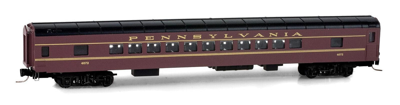 Micro-Trains 55900060 Z Pennsylvania 83' Lightweight 44-Seat Coach Car #4072